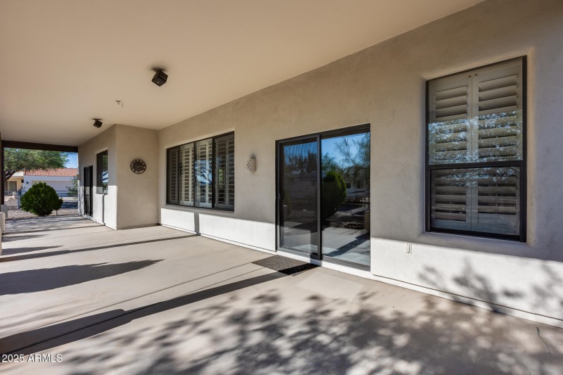 Extended Rear Patio