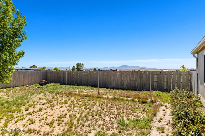 Fenced Backyard