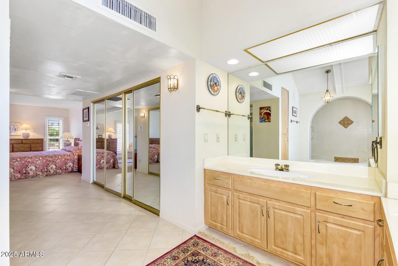 Master Bathroom is very large