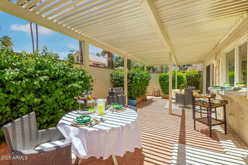 PATIO OFF OF KITCHEN