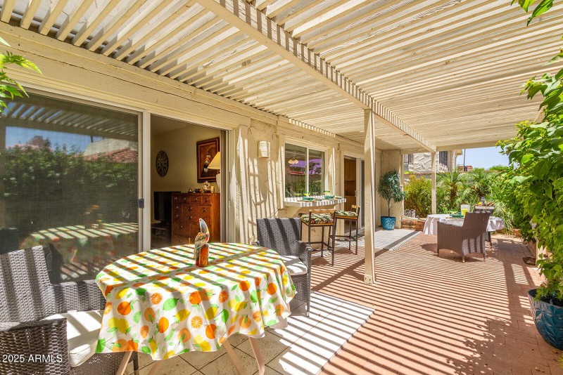 PATIO JUST OFF GUEST BEDROOM -OFFICE