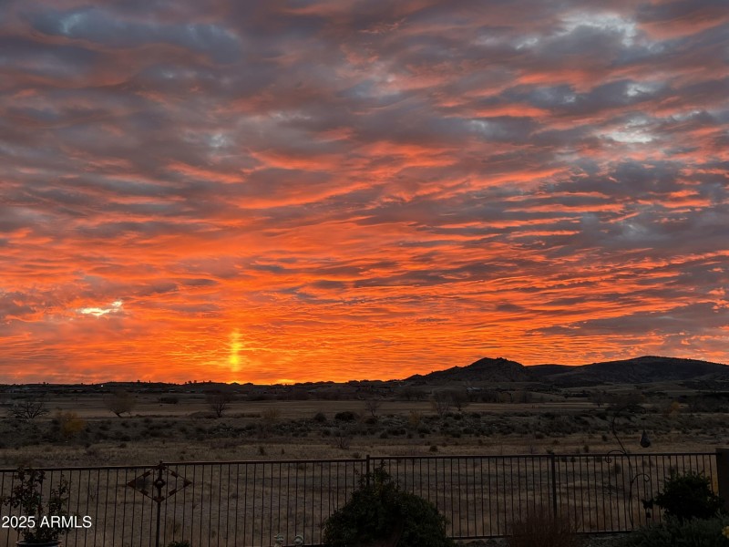 Sunrise from Back Patio