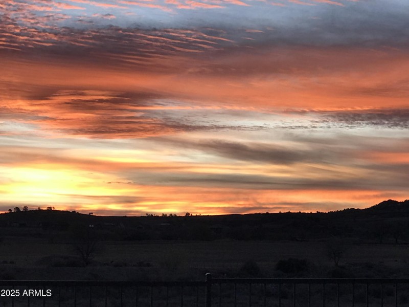 Sunrise From Back Patio
