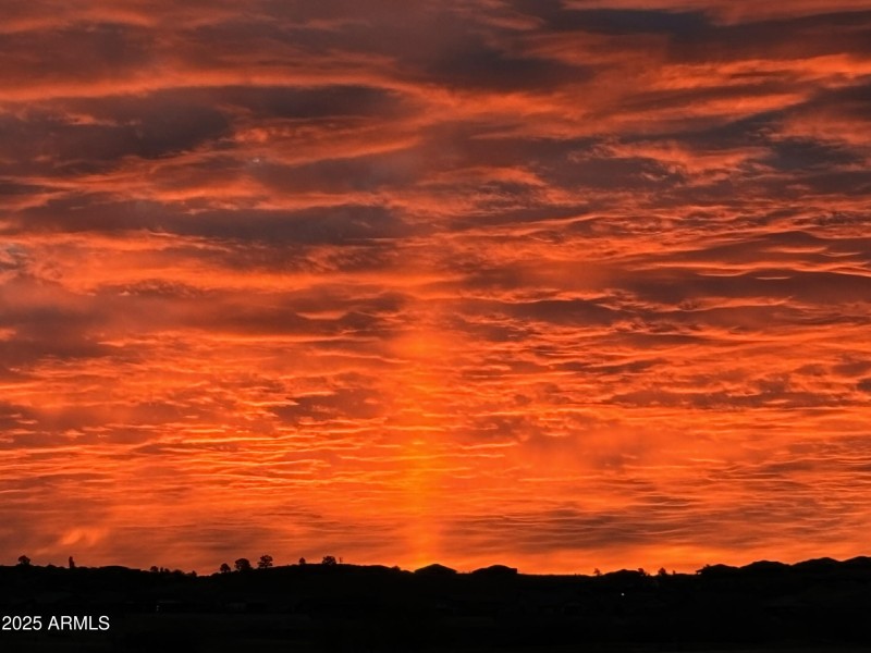 Sunrise From Back Patio