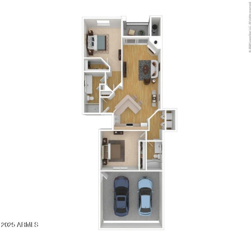 2br Floorplan
