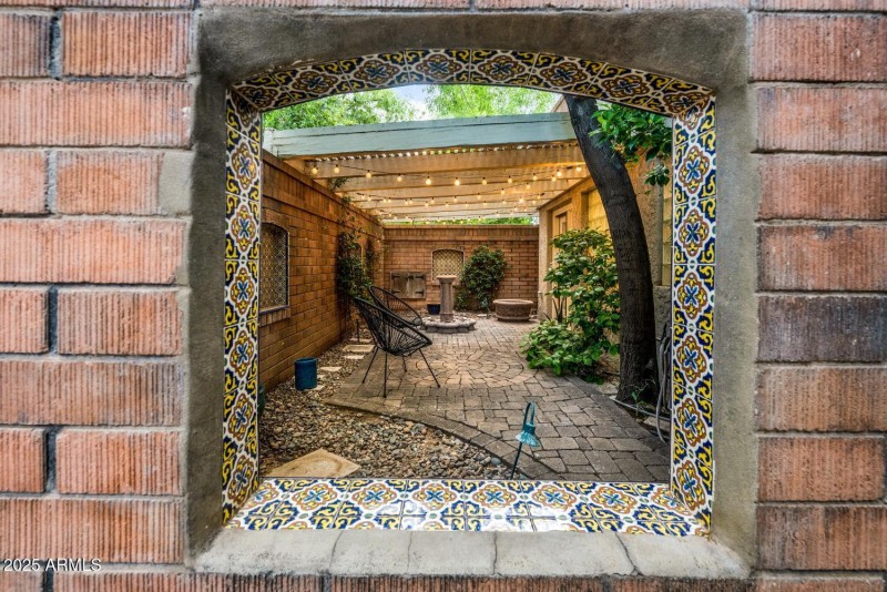 Private Courtyard off Primary Suite