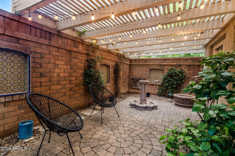 Private Courtyard off Primary Suite