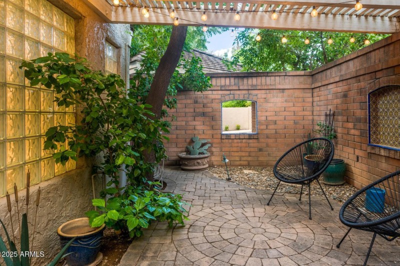 Private Courtyard off Primary Suite