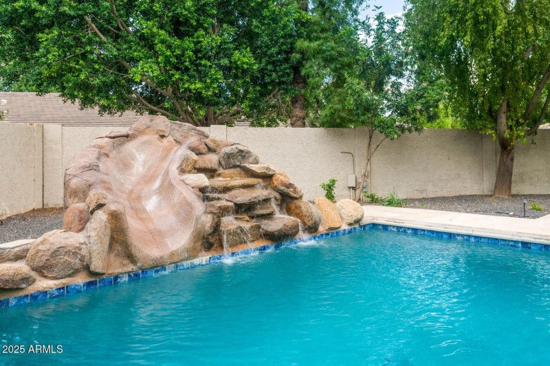 Water Slide & Water Feature