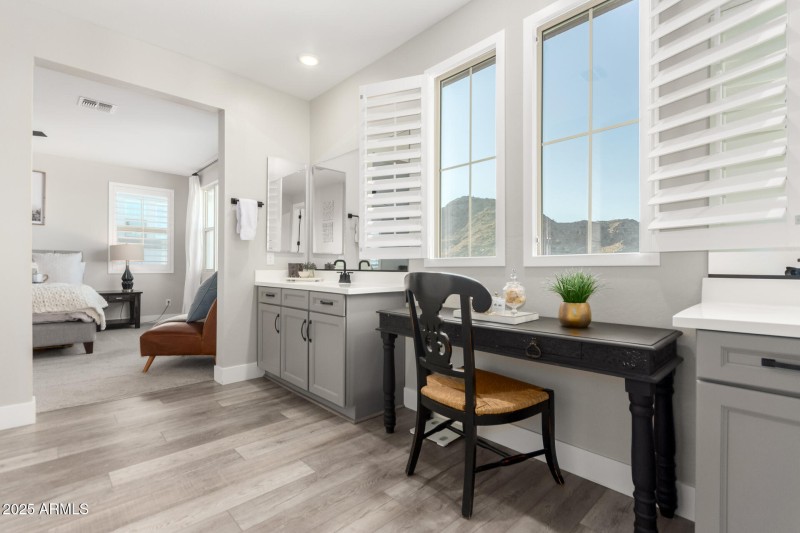 Mountain Views From Primary Bath Vanity