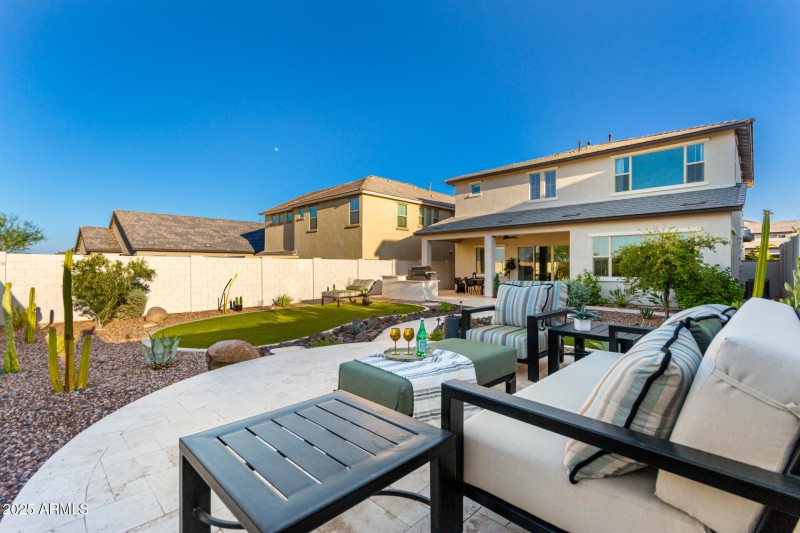Elevated Patio Viewing Area