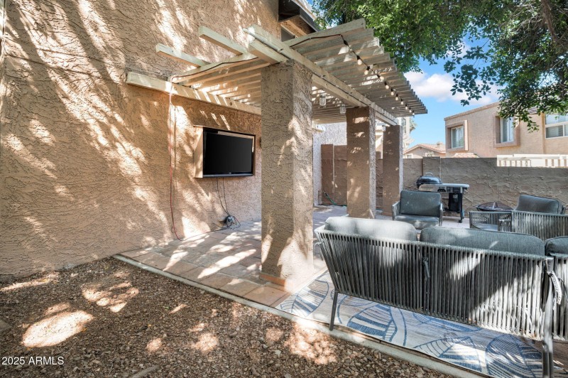 Large Back Patio