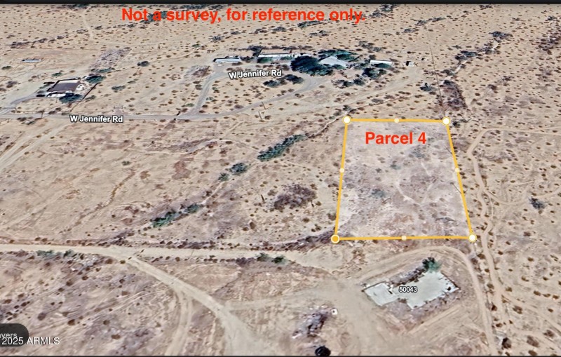 Jennifer parcel 4 From South drone view