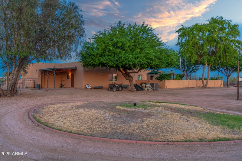 Back of the house
