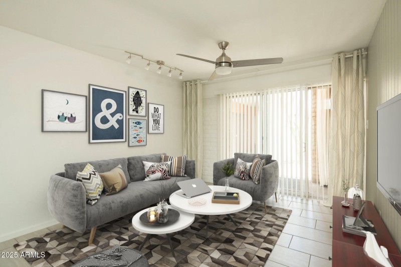 Spacious Living Rooms