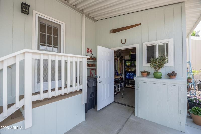 Back Door & Workshop