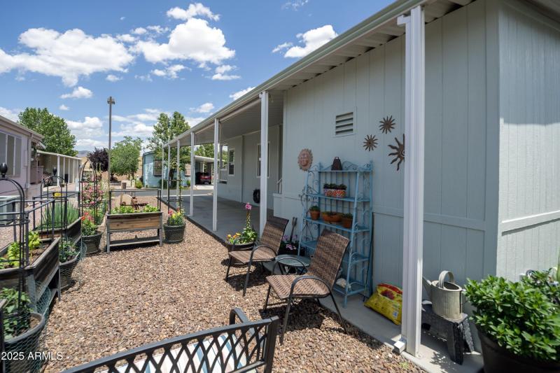Side Yard off Carport