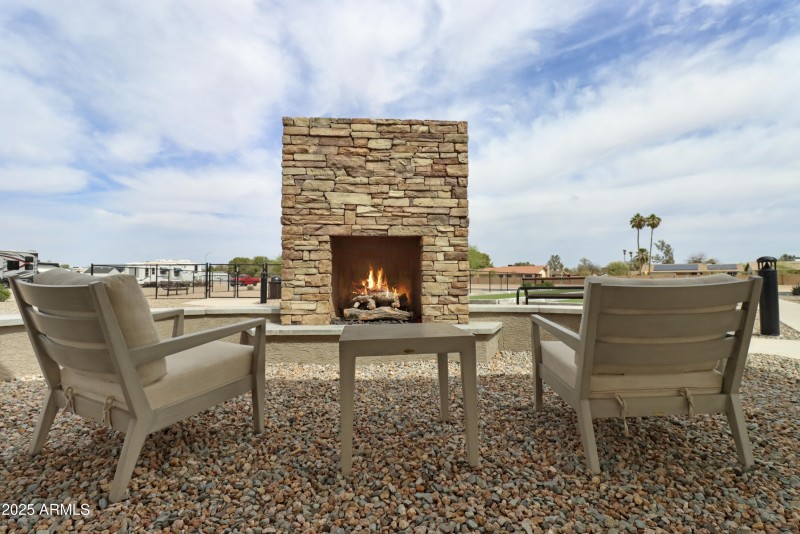 Outdoor Fireplace
