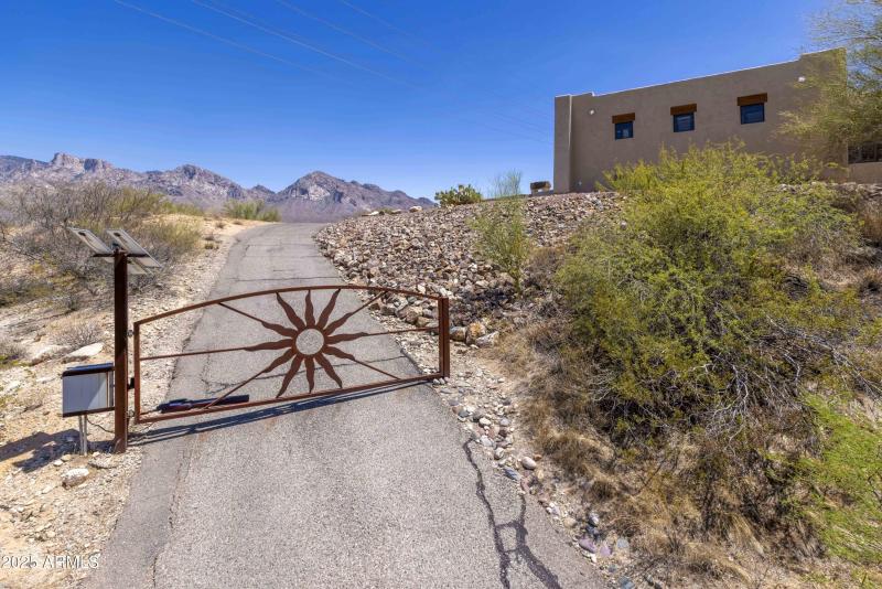 Gate to Property