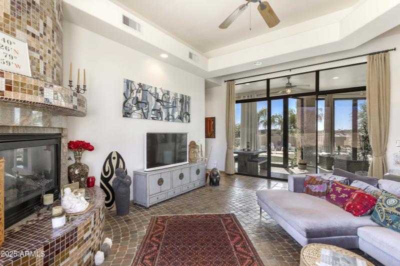 Family Room looking towards Sun Room