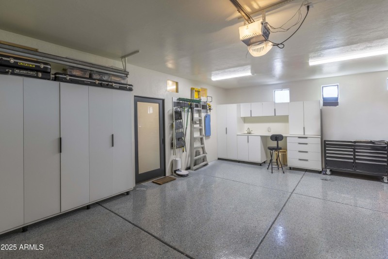 2 Car Garage with Workshop Space
