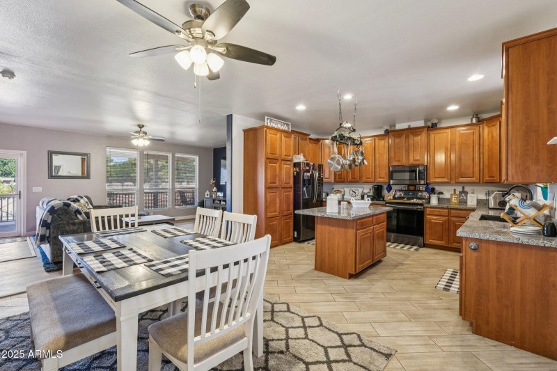 Primary Dining and KitchenArea