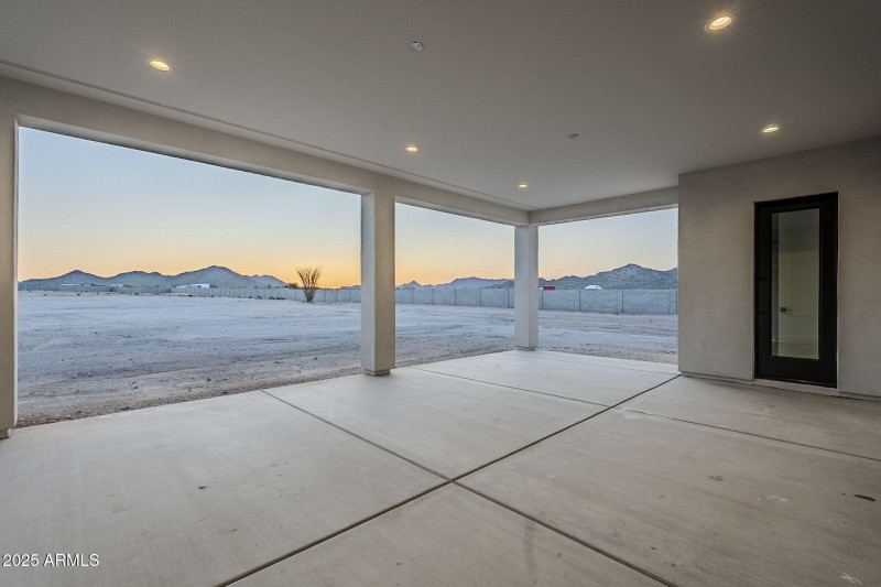 Extended patio