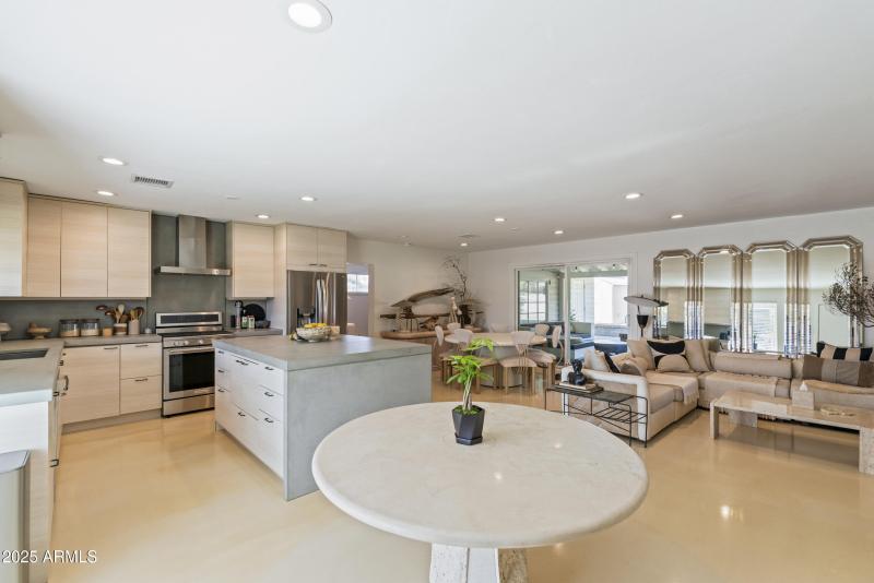 Open floor plan