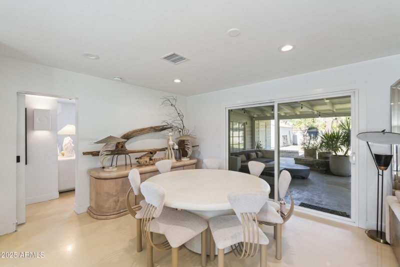 Dining area