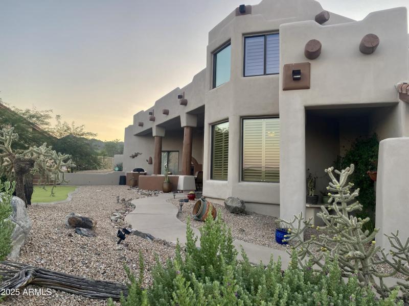 Back of home
