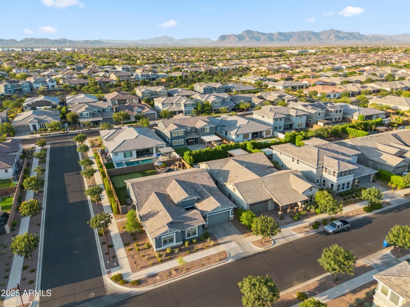 Corner Lot - Aerial