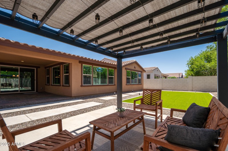 BACK YARD PERGOLA