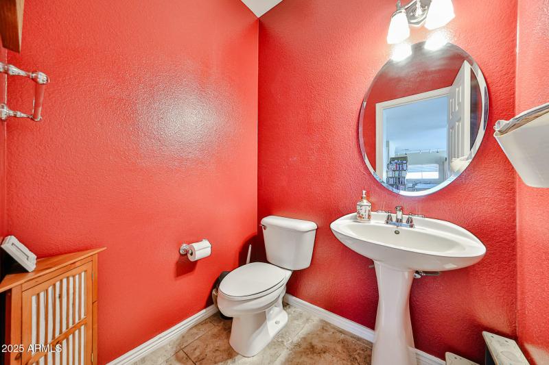 Downstairs half bath