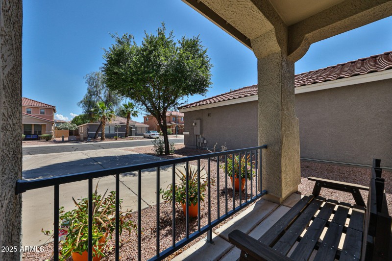 Front patio