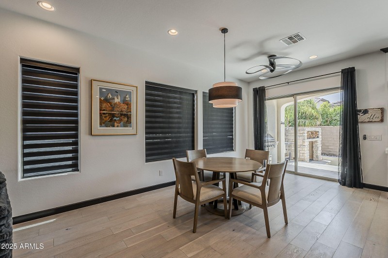 Dining area