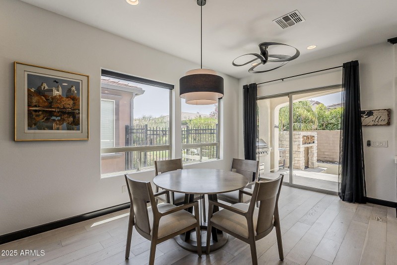 Dining area