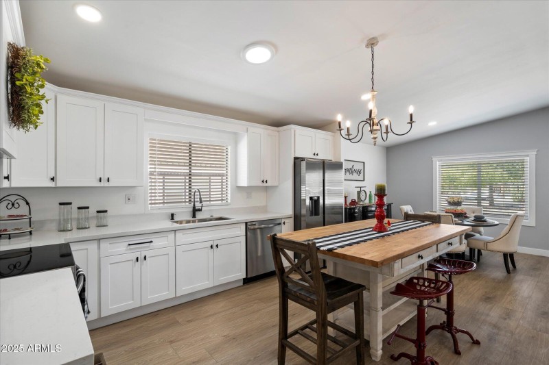 Stunning remodeled kitchen