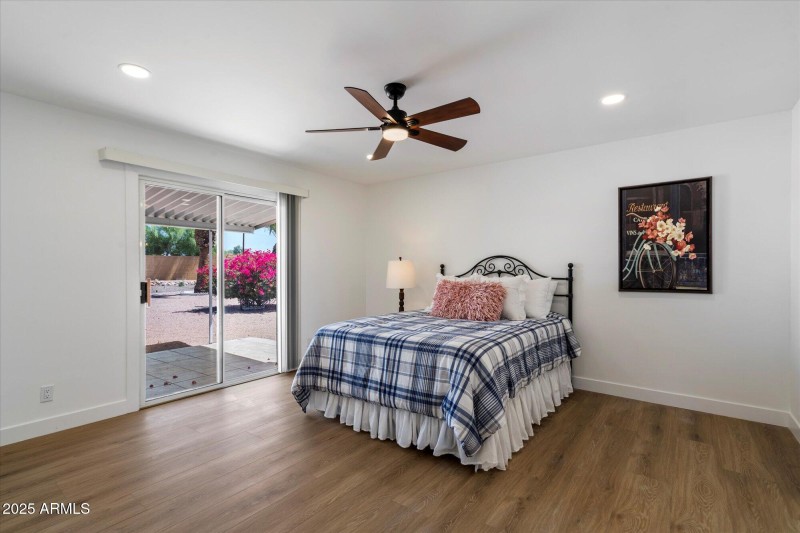 Primary BR w/ access to patio