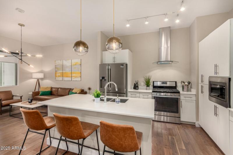Gourmet Kitchen with Island