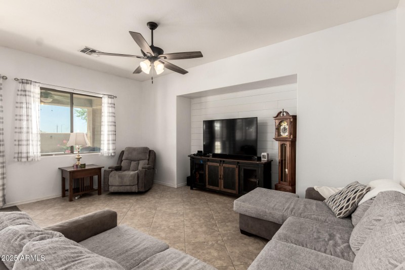 Living room off Kitchen