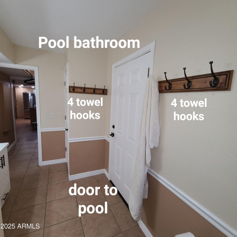 Pool Bath Door