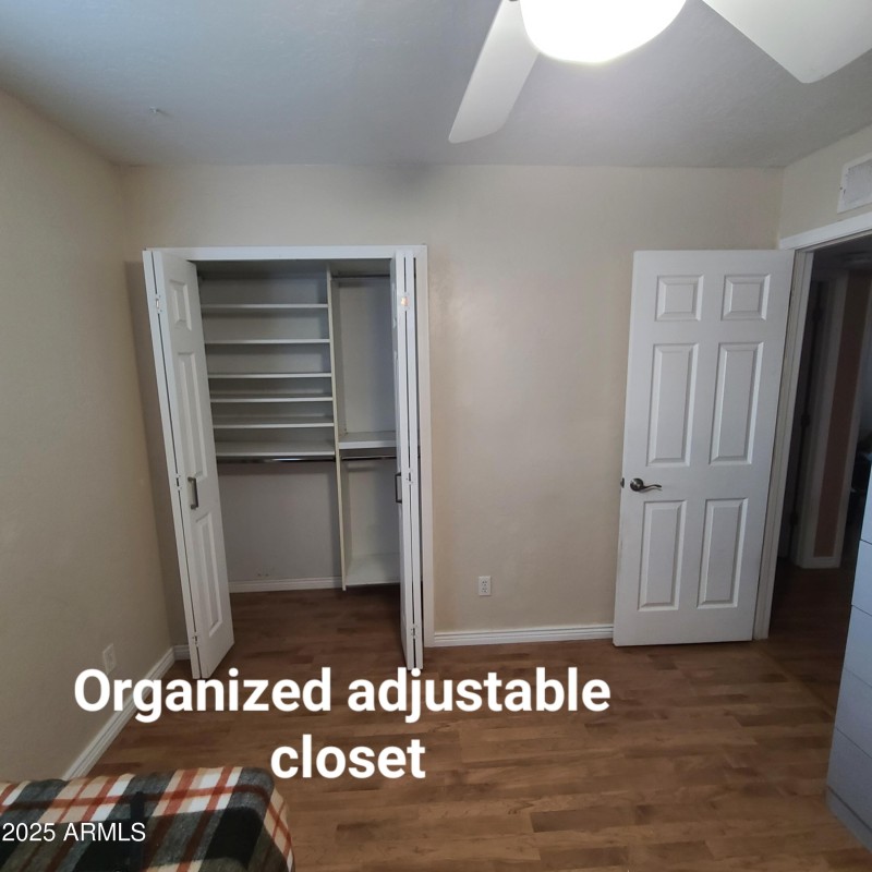 Bedroom 1 Storage Solutions
