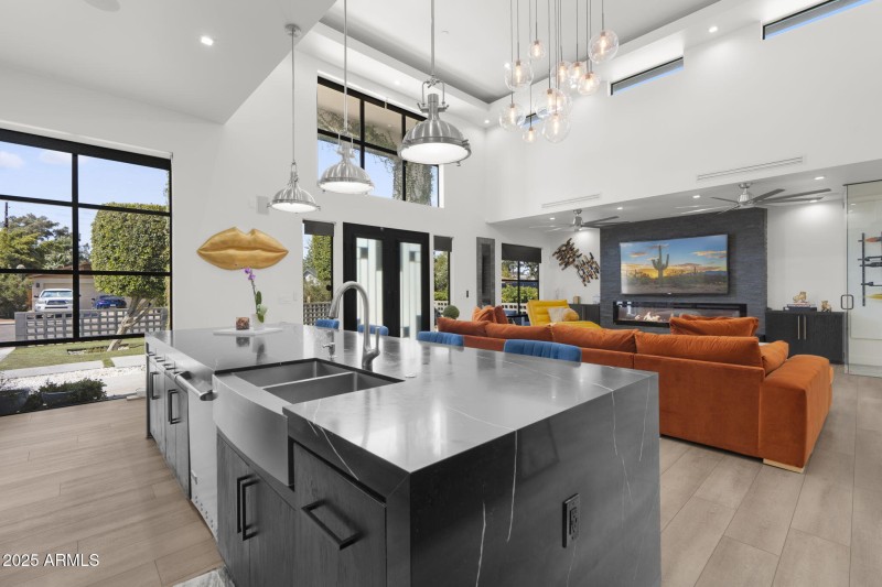Kitchen to Living