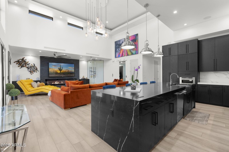 Kitchen to Living