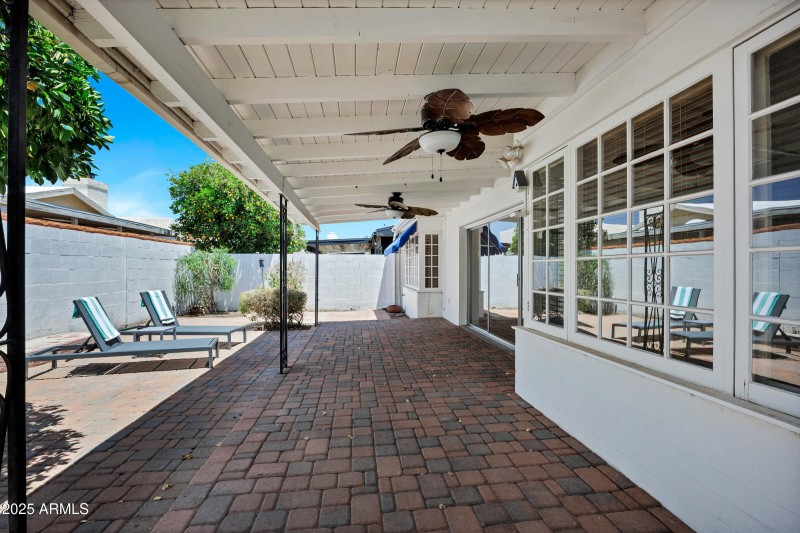 Backyard Area