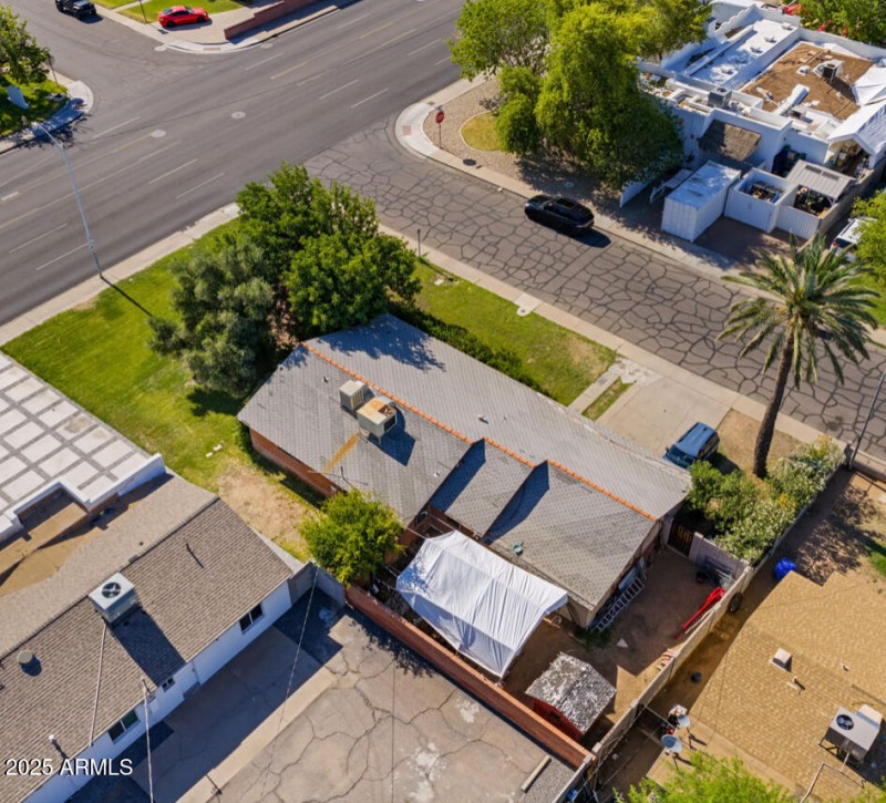 aerial view