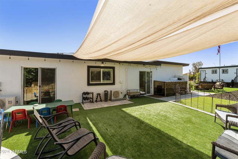 Remodeled bakyard