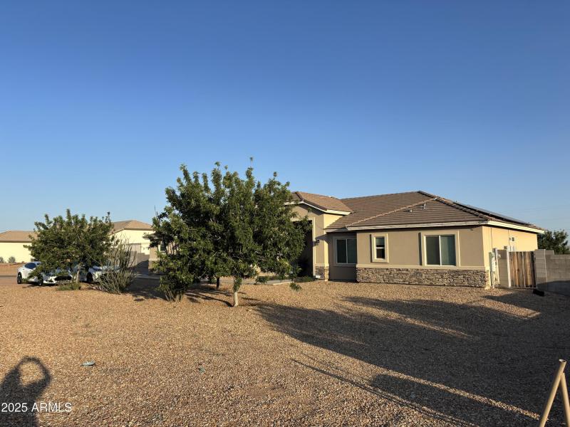 Front of the home