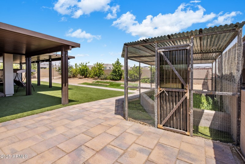 Garden/chicken coop