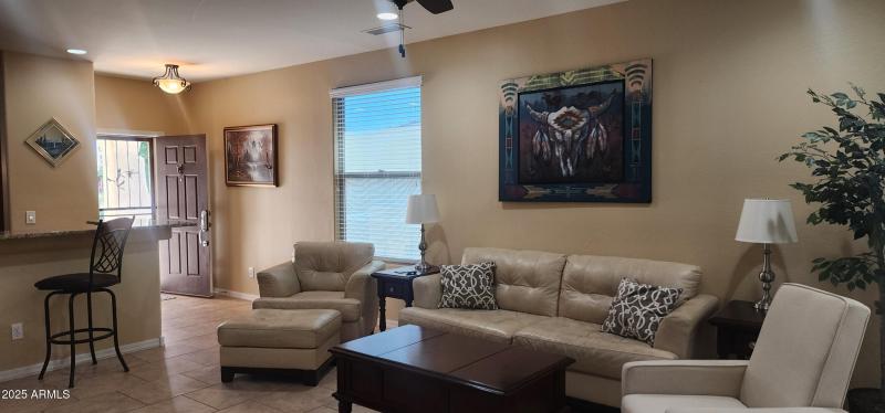 Ross living room - entry view